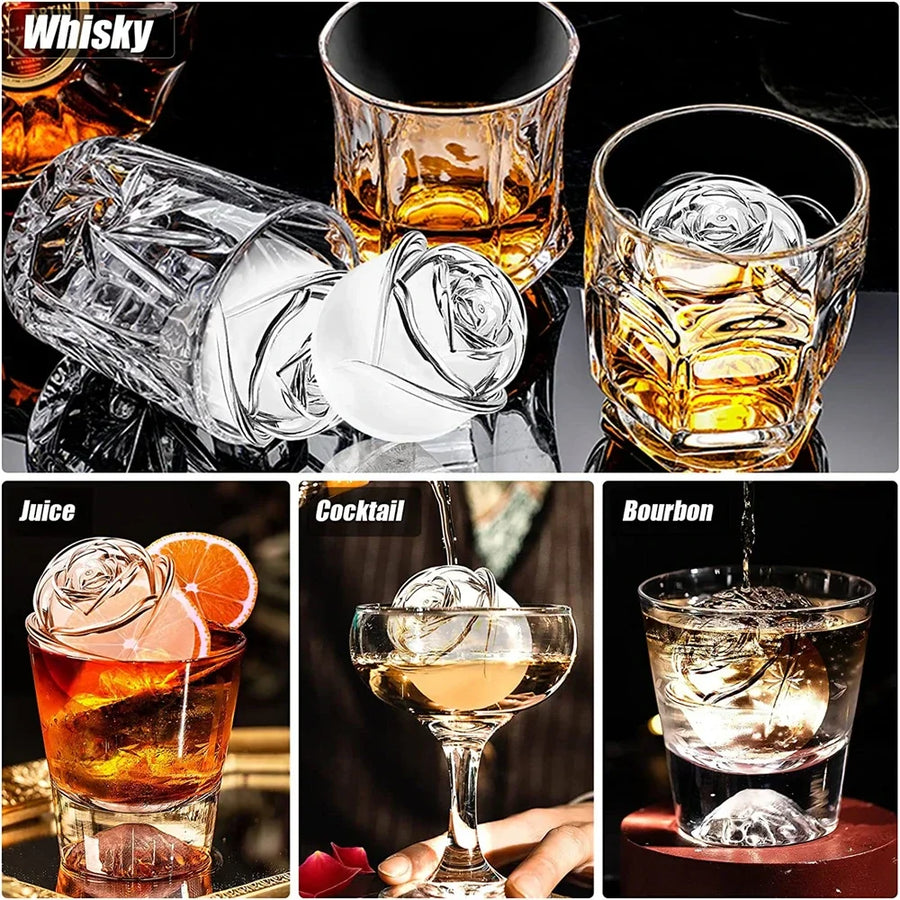 3D Rose Ice Cube Trays - Image 6