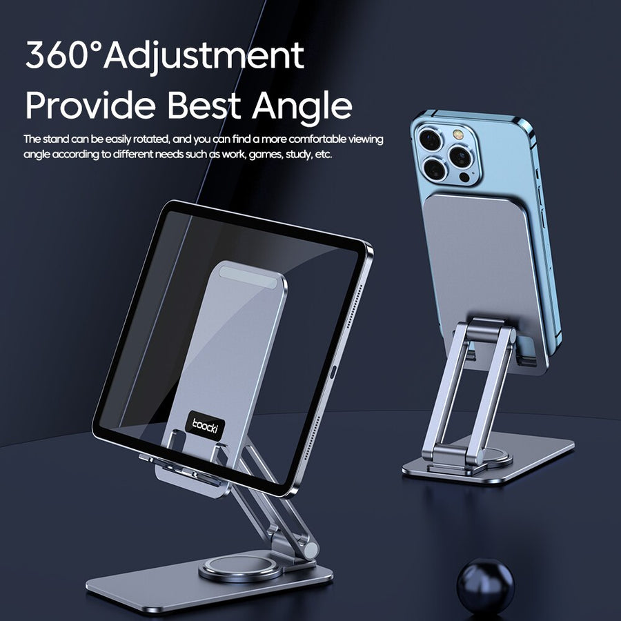 Universal Easy Fold Rotating Smartphone Holder - Image 1