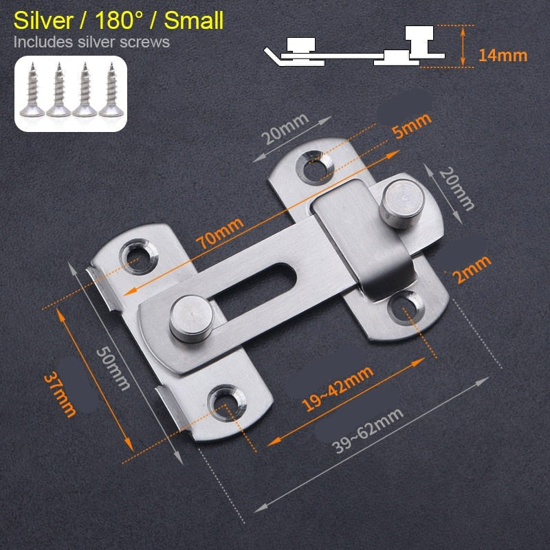 Sliding Simple Cabinet Closet Lock - Image 13