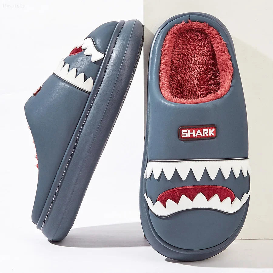 Shark Cozy Warm Soft Slippers - Image 11