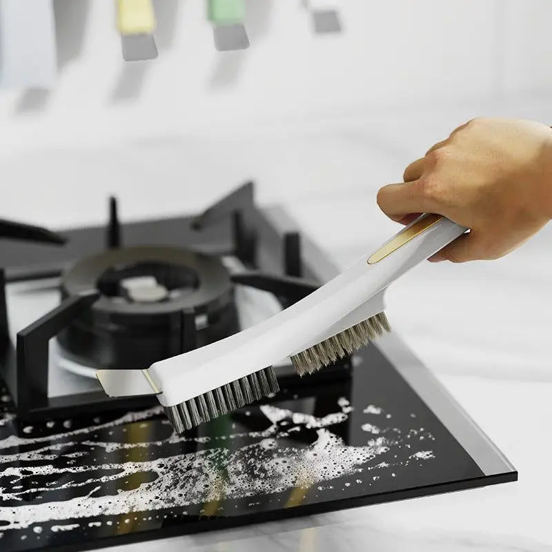 Ergonomic Handle Kitchen Scrub Cleaning Brush - Image 1