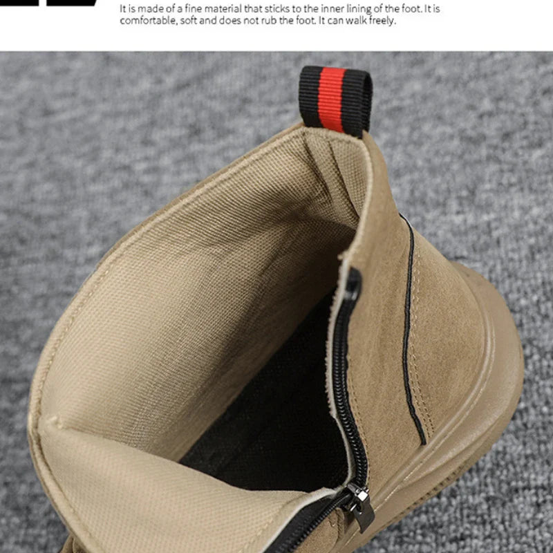 Motorcycle Weather-Resistant Slip-On Boots - Image 4