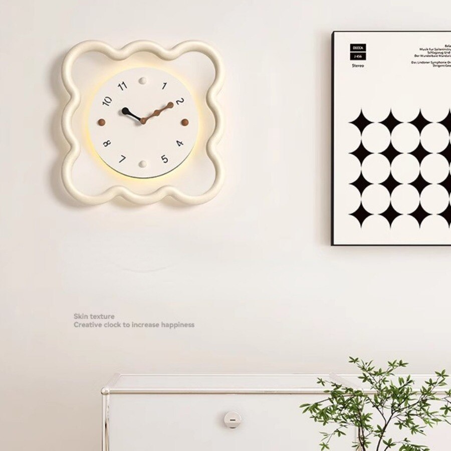 Sleepy Cloud Silent Wall Clock - Image 4
