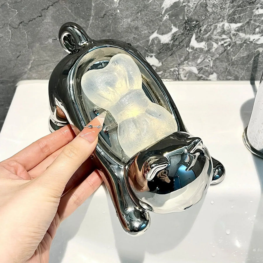Stretching Cat Soap Tray - Image 2
