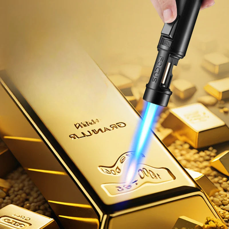Portable Handheld Windproof Butane Torch Lighter - Image 2