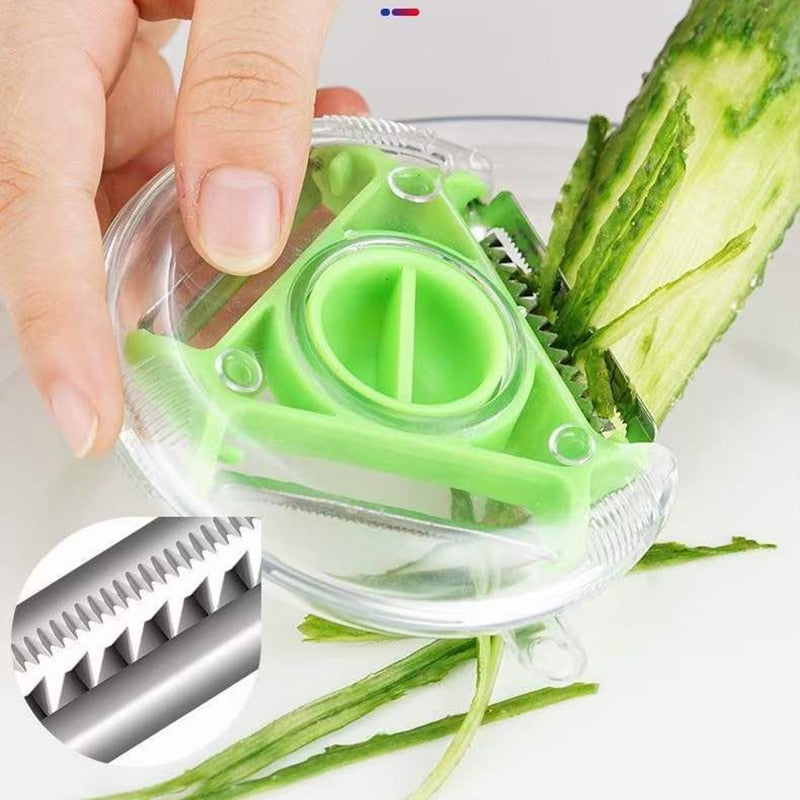 3in1 Stainless Steel Magic Peeler - Image 1