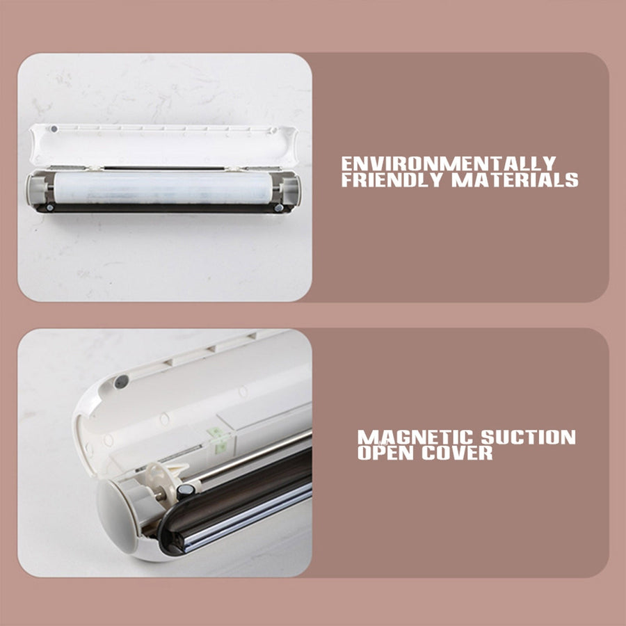 Wall-Mounted Automatic Plastic Wrap Dispenser - Image 6