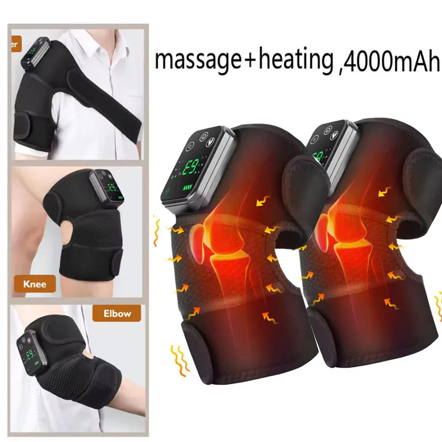 Compress Vibration Therapy Smart Heated Massager - Image 8