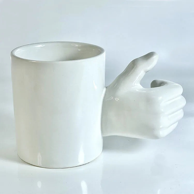 Hand Grip Artistic Mug - Image 2
