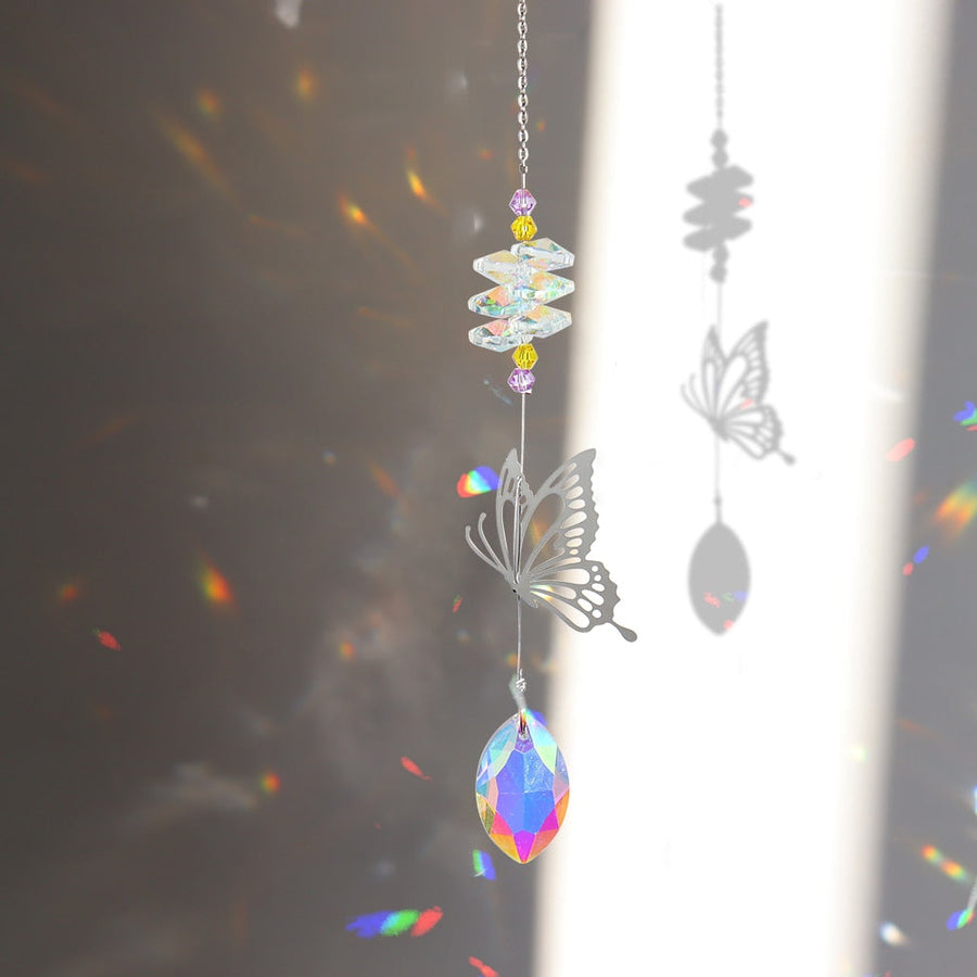Dream Combo Symphony Crystal Wind Chime Moon Sun Catcher - Image 3
