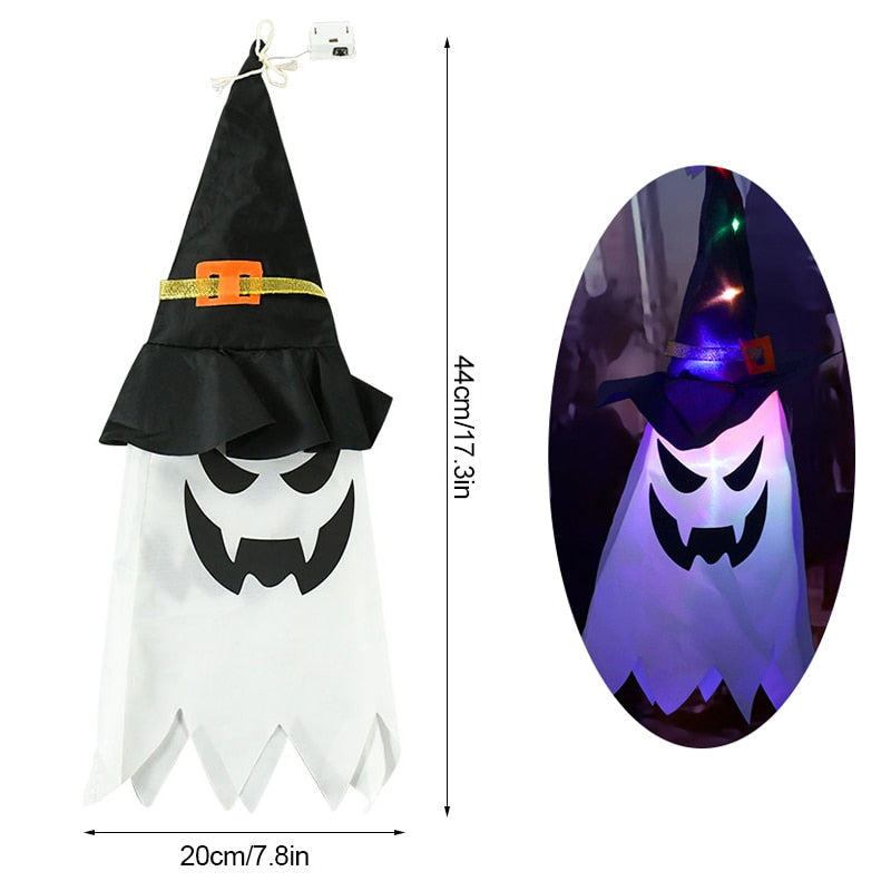 Hangable Scary Ghost Halloween Party Lamp - Image 3