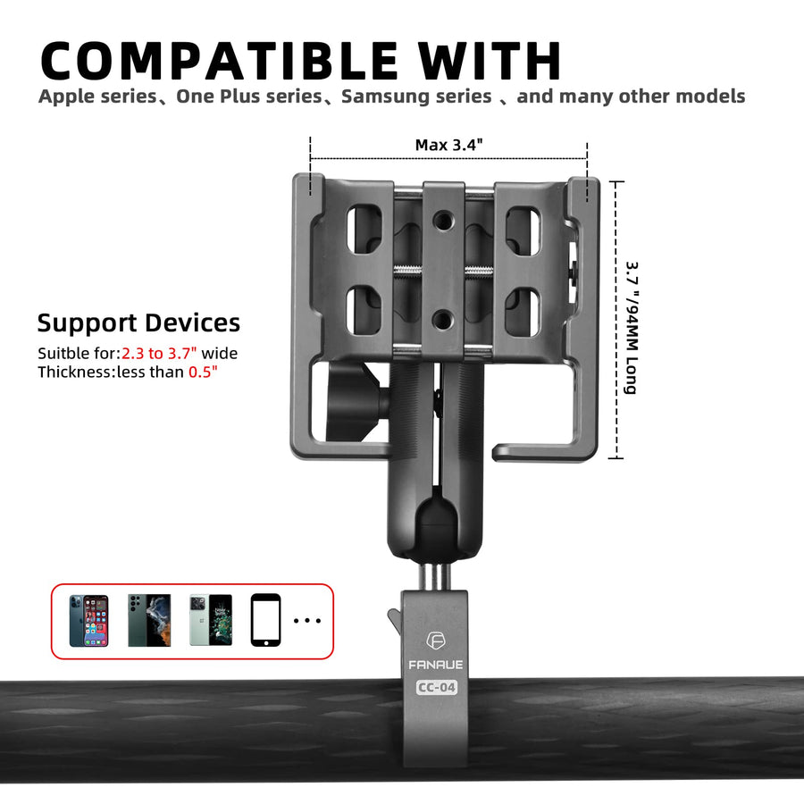 Shock Resistant Easy Carry Bike Phone Holder - Image 3