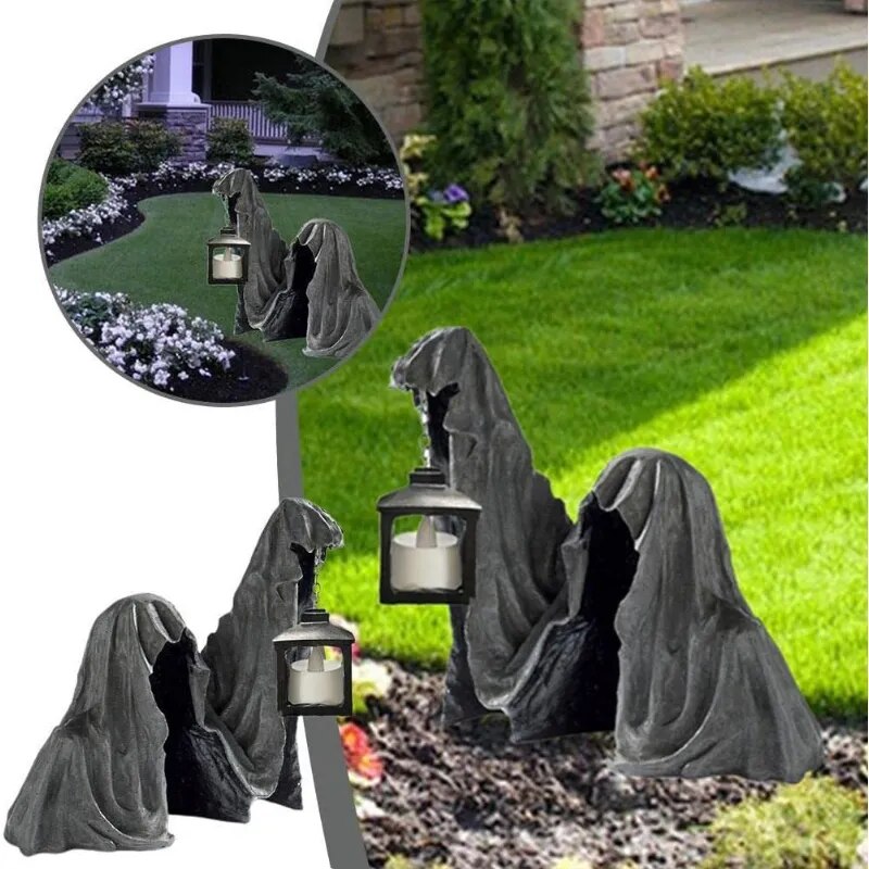 Mystic Silhouettes Ground Halloween Decor Lamp - Image 3