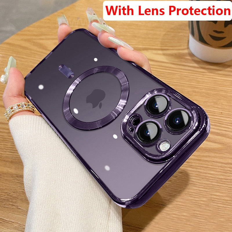 Sky Clear Transparent Silicone iPhone Case - Image 5