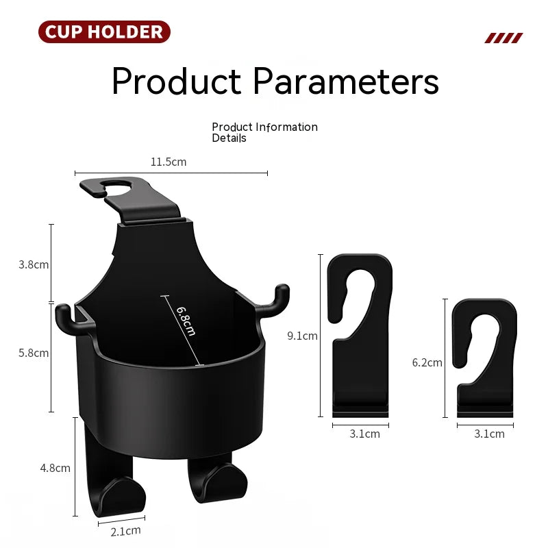 Multifunctional All-Round Car Back Seat Cup Device Holder - Image 6