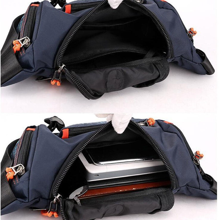 Waterproof Oxford Style Stash Waist Bag - Image 4
