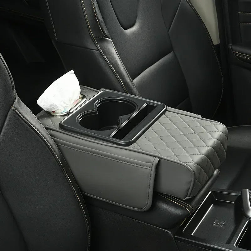 Console Craft Multi-Pocket Car Armrest Pad - Image 8