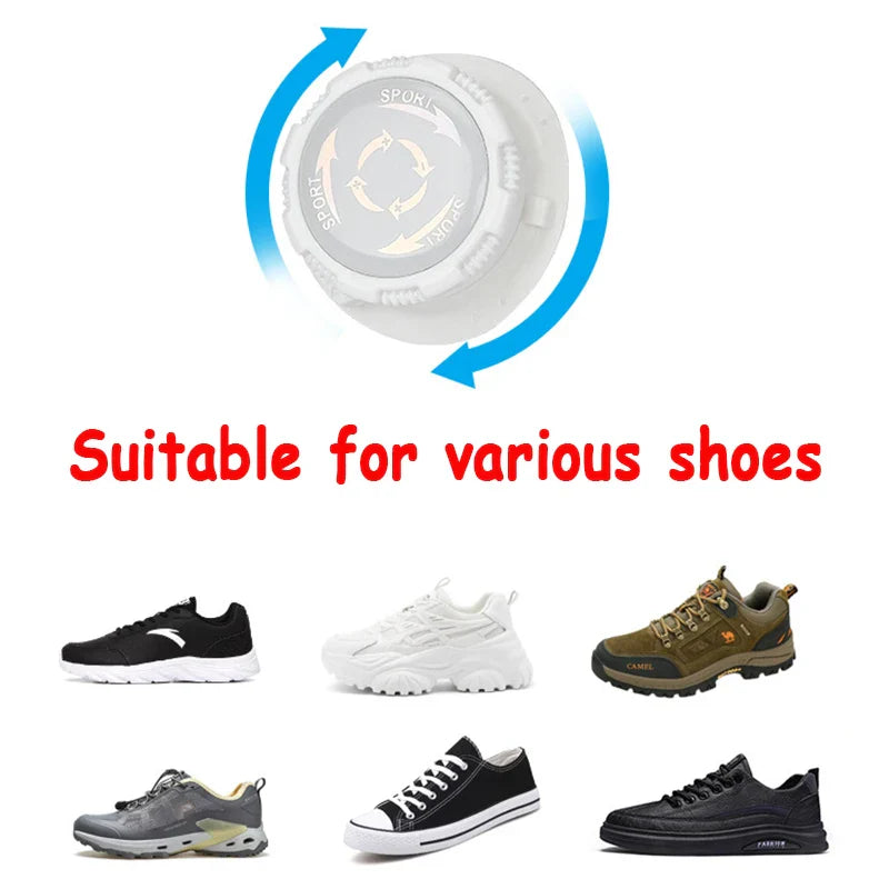 Quick Automatic Buckle No-Tie Shoe Clip - Image 3