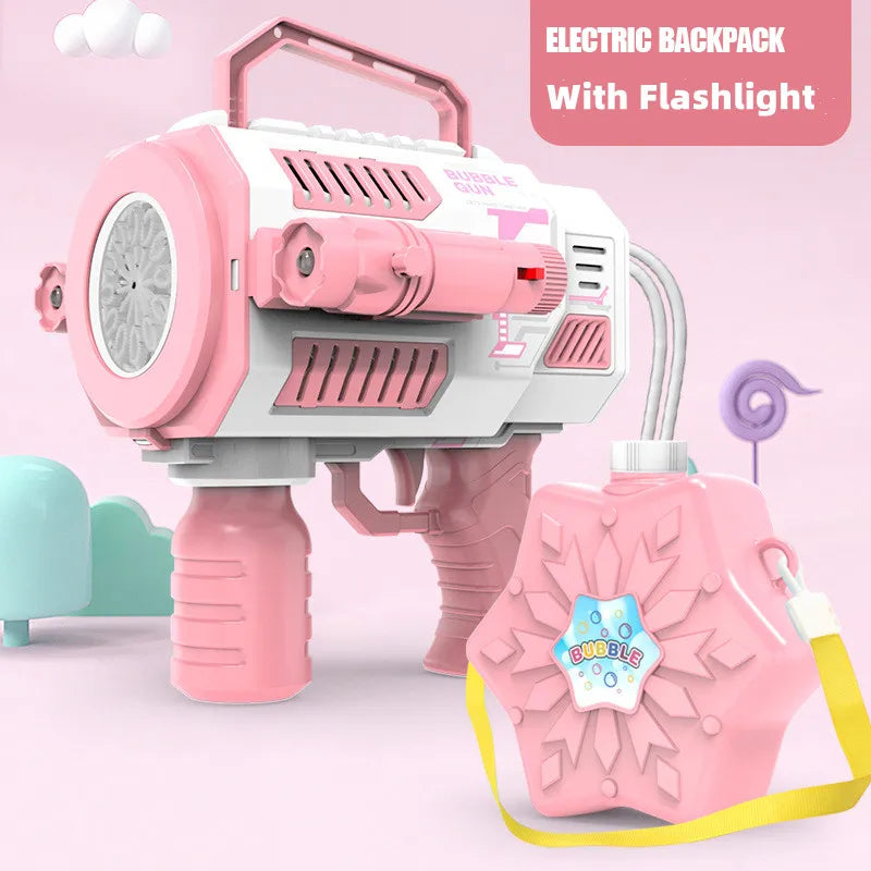 Flashing Automatic Large Capacity Bubble Gun - Image 9