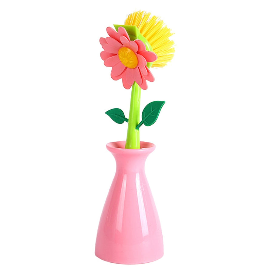 Creative Flower Pot Cleaning Brush - Image 7