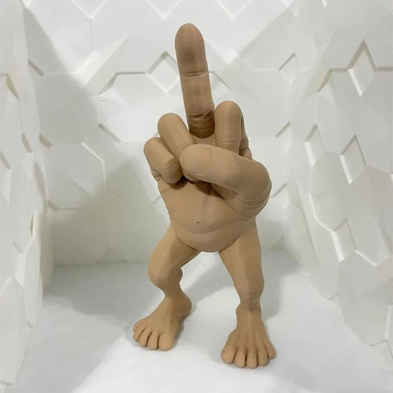 3D Printed Middle Finger Funny Decor - Image 8