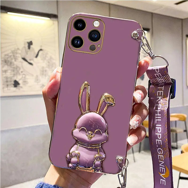 3D Rabbit Ear iPhone Holder Case - Image 11