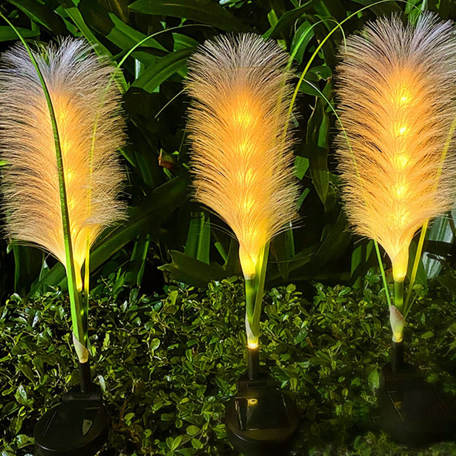 Outdoor Solar Waterproof Reed Garden Lights - Image 4
