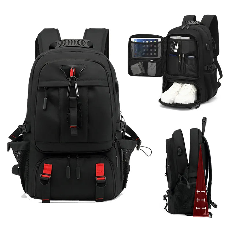 Multi-Utility USB Outdoor Large Capacity Backpack - Image 5