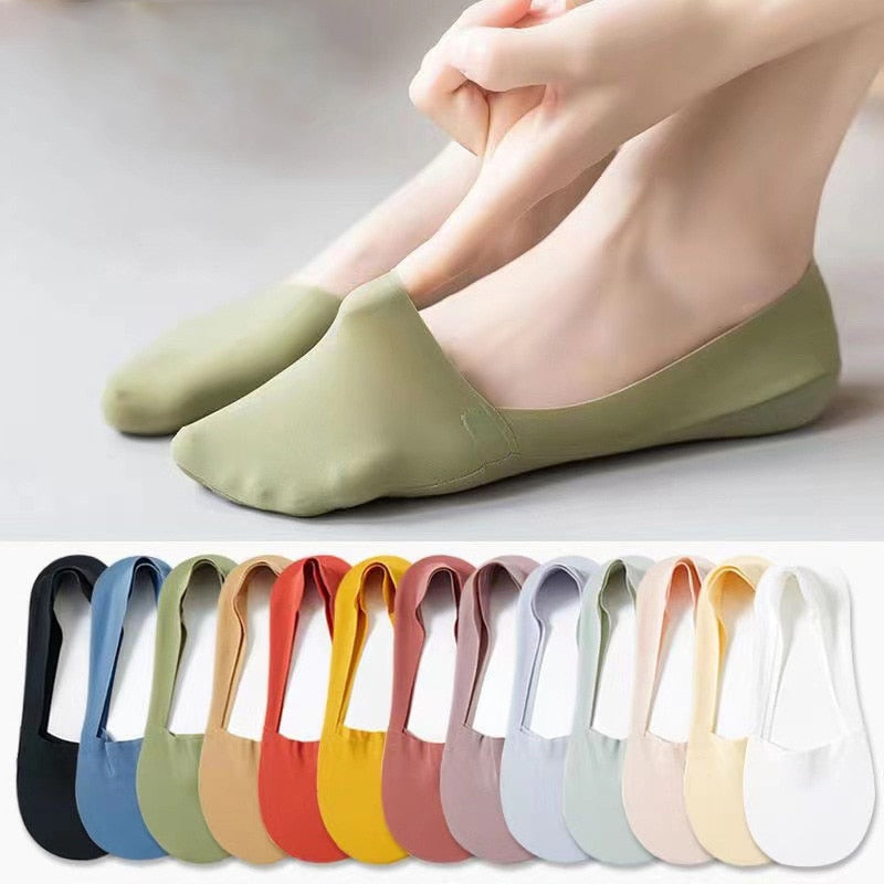Comfy Non-Slip Invisible Breathable Women Socks - Image 1
