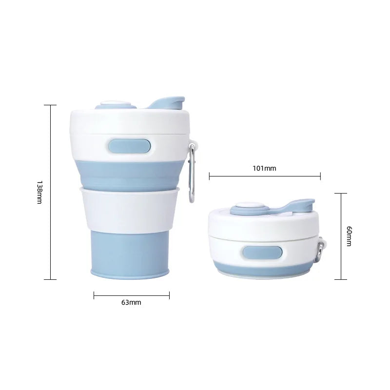Reusable Portable Sip-and-Go Collapsible Cup - Image 2