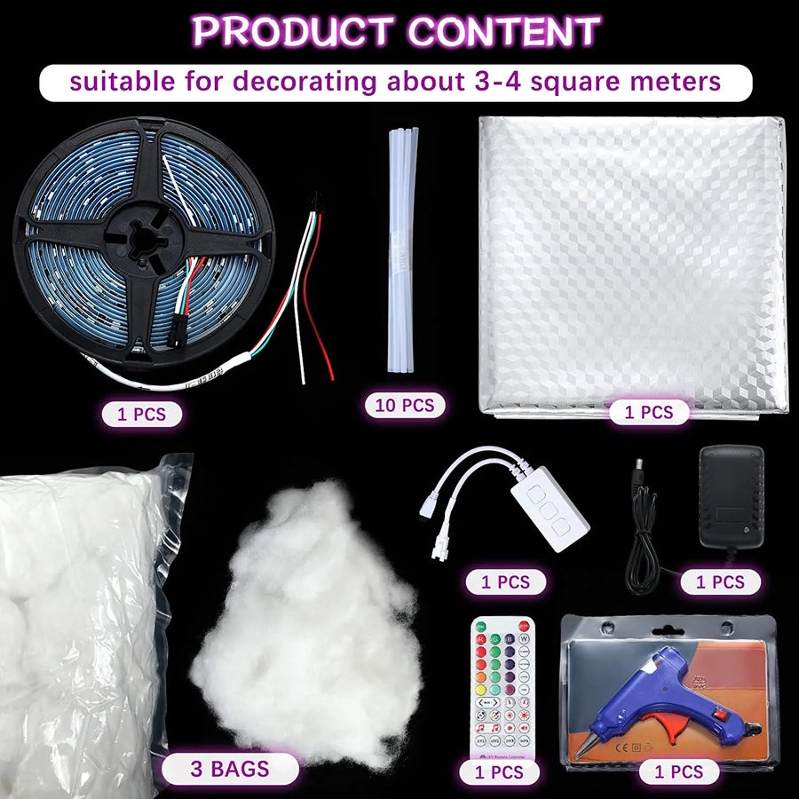 Thunder Glow 3D Lightning DIY Atmosphere Light Kit - Image 6