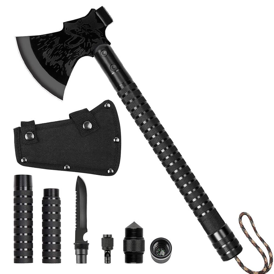 Multi-Gear Foldable Survival Camping Axe - Image 3
