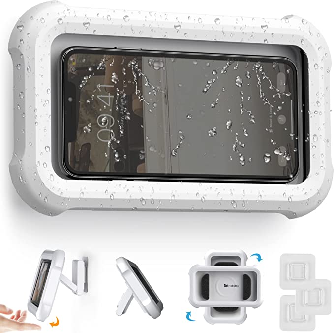 Rotatable Waterproof Shower Buddy Phone Holder - Image 3