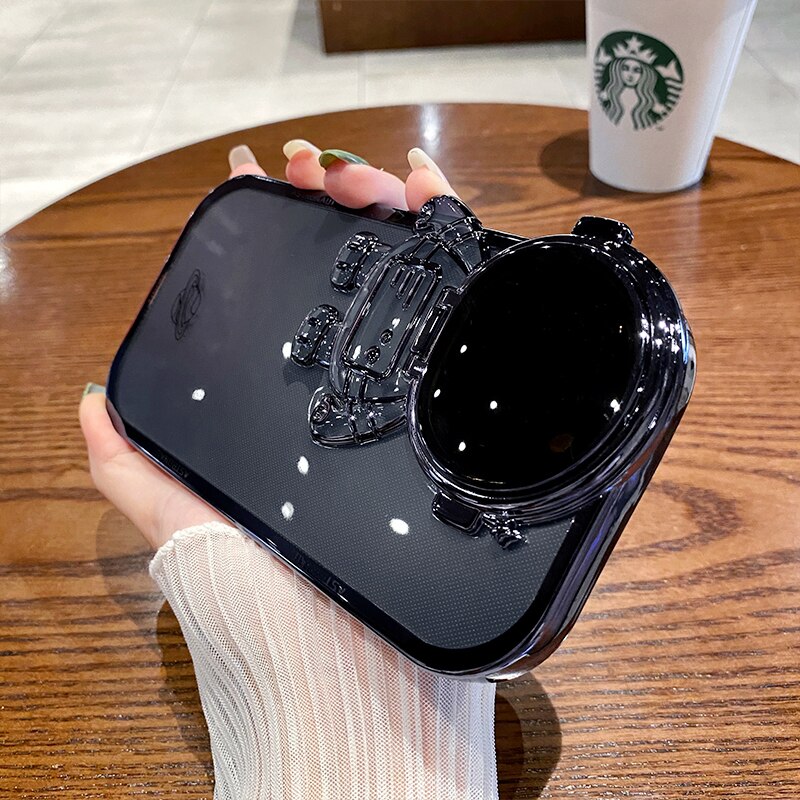 Galactic Guardian Cosmic iPhone Case - Image 1