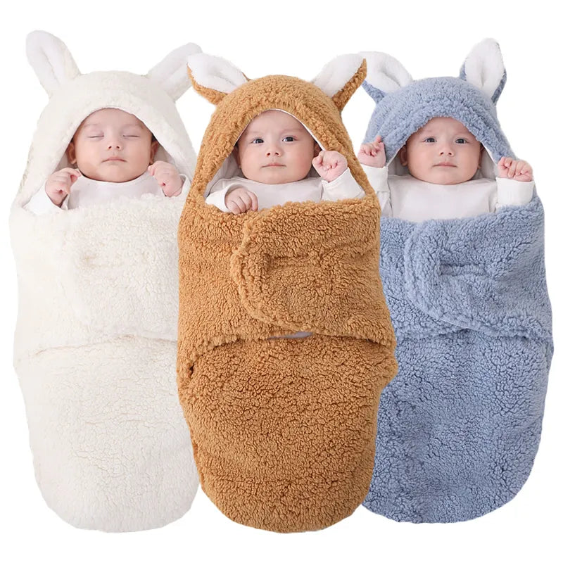 Bunny Bundle Baby Wrap Sleeping Bag - Image 10