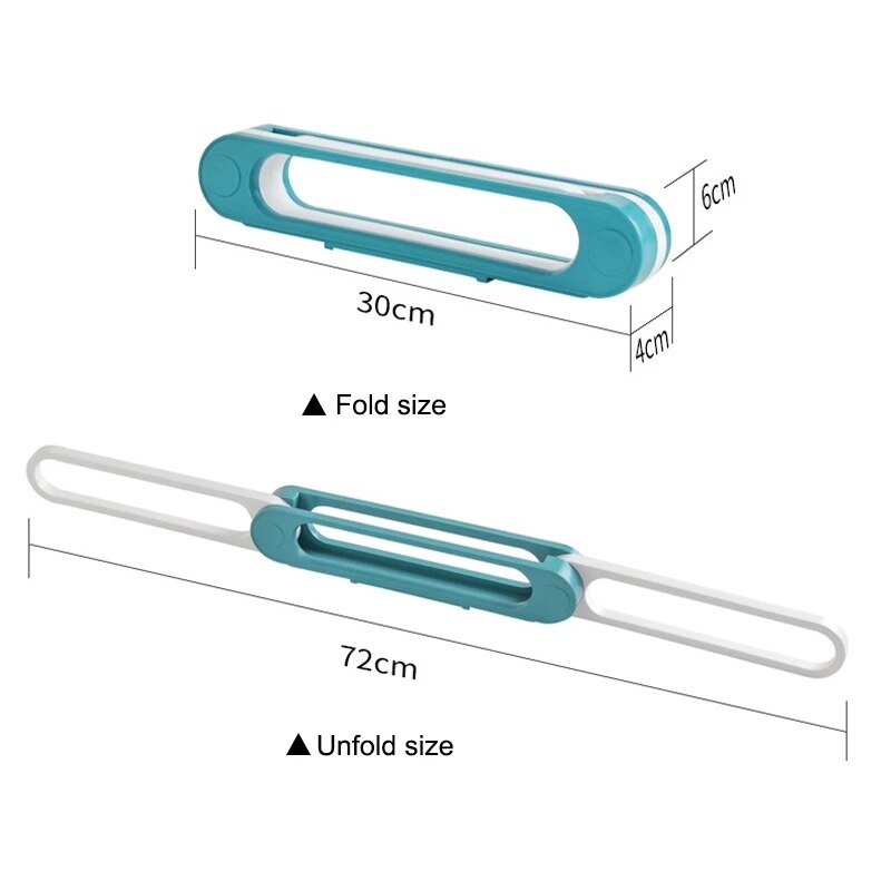 3in1 Space Saver Wall Hanging Slipper Hanger - Image 9