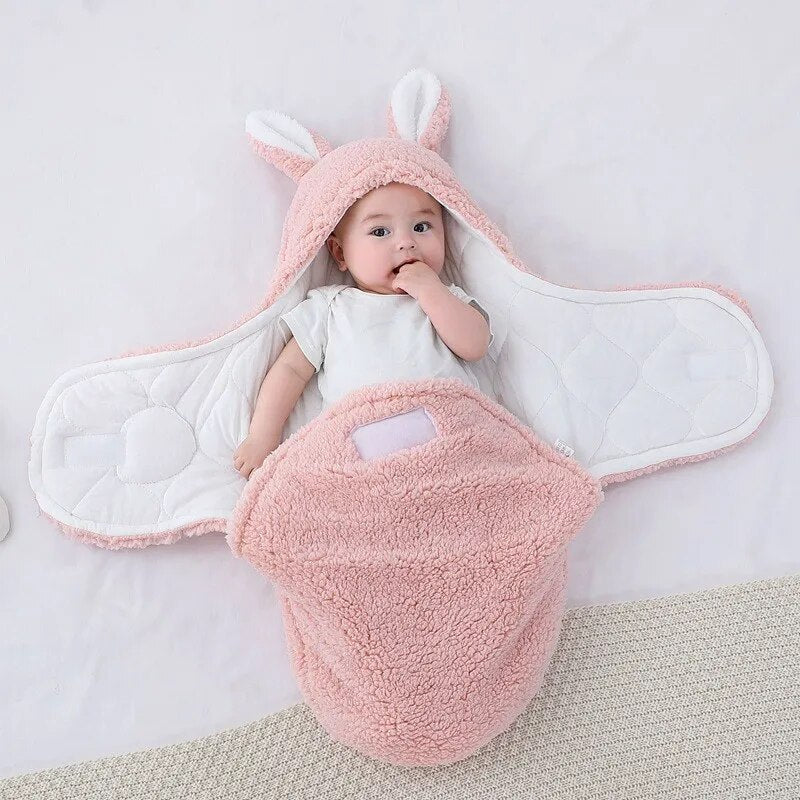 Bunny Bundle Baby Wrap Sleeping Bag - Image 8
