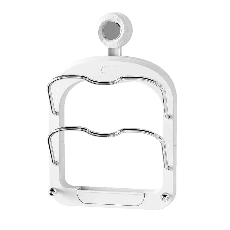 Suction Wall-Mounted Pot Lid Organizer Storage Rack - Image 7