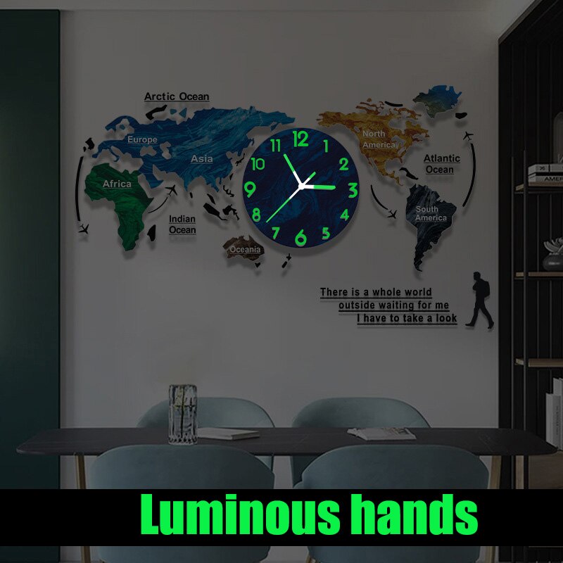 Artsy Time Unique Acrylic 3D DIY Wall Clock - Image 8