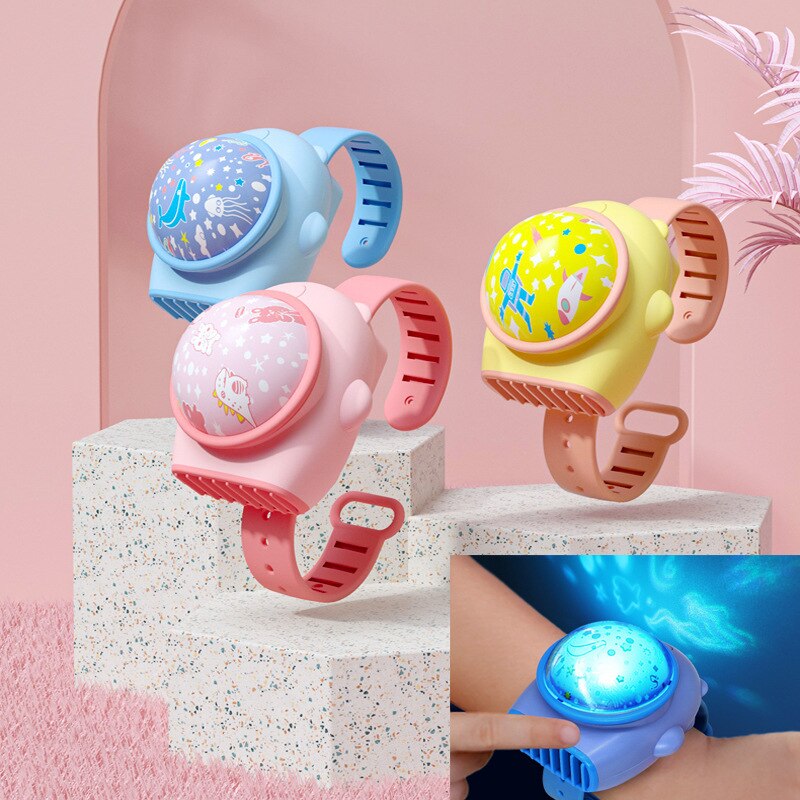 Creative Fan Projector Bracelet - Image 3