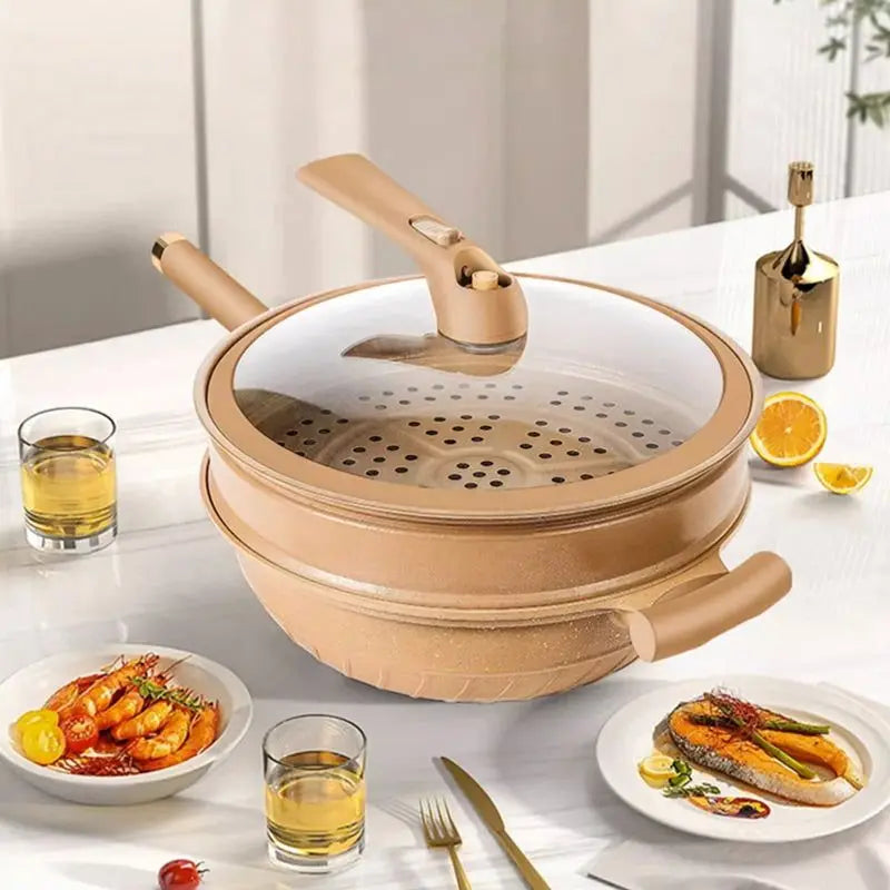 Non-Stick Micro Pressure Ultimate Frying Pan - Image 1