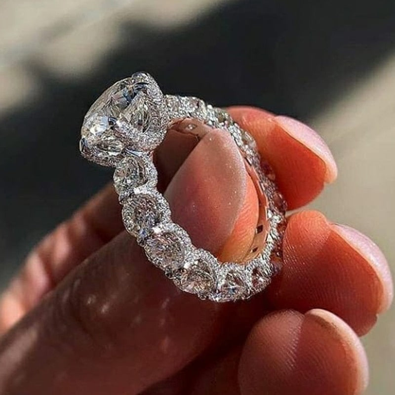 Timeless Gift Gem Shiny Silver Ring - Image 0
