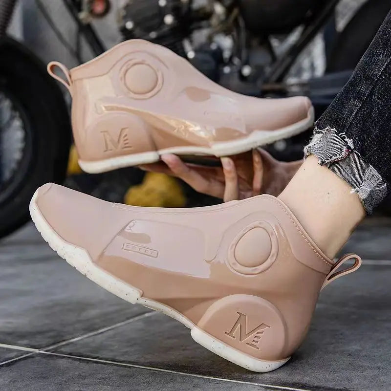 Cyberpunk Anti-Slip Rubber Rain Boots - Image 2