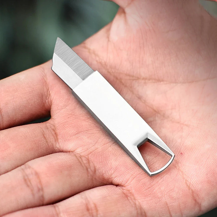 Mini Pocket Knife EDC Sharpening Keychain - Image 6