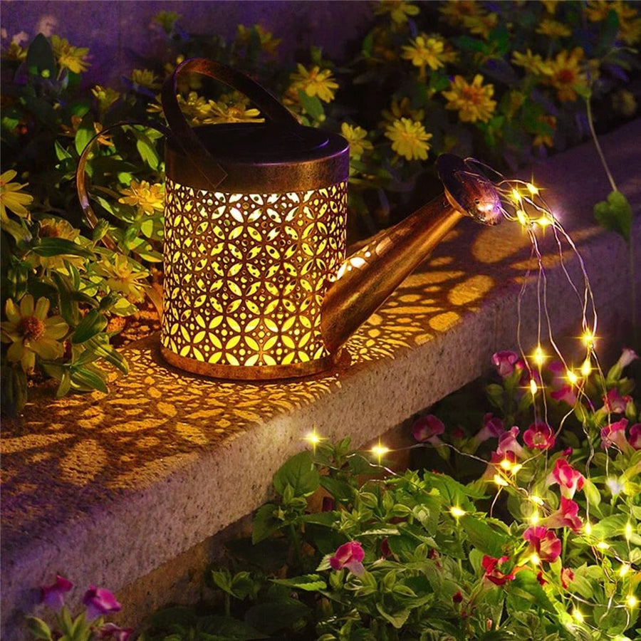 Garden Watering Solar-Powered Can Patio Light - Image 3