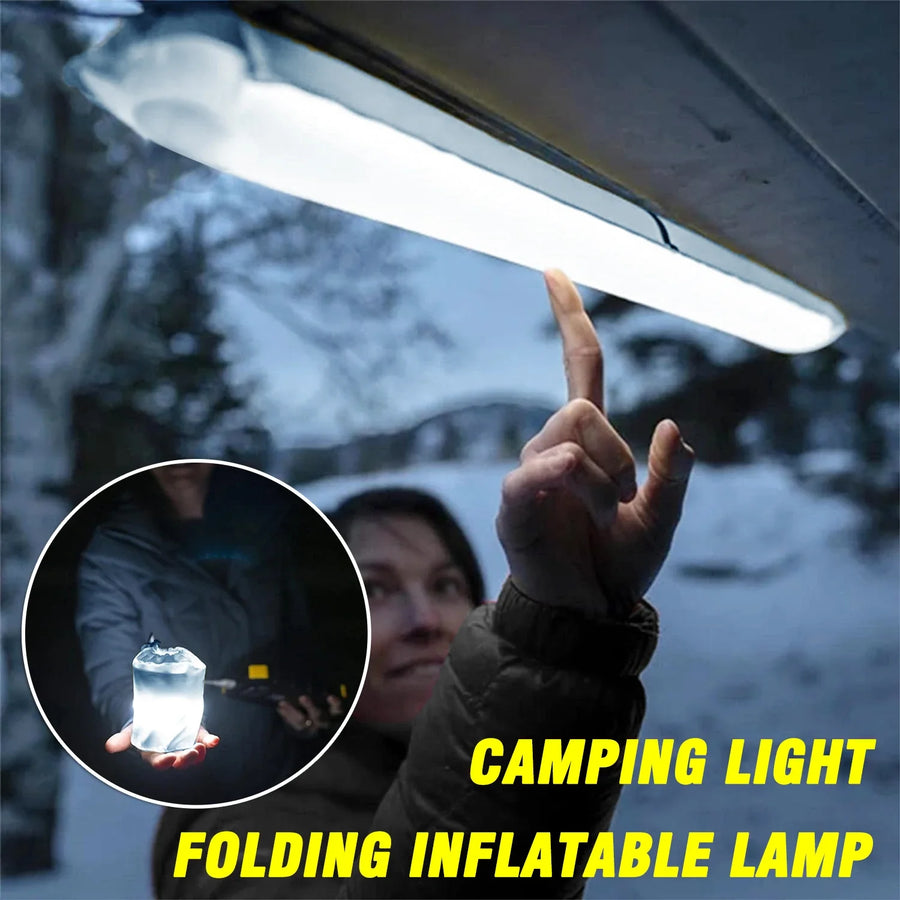 Portable Inflatable Camp Glow Folding Tent Light - Image 2