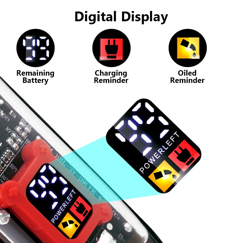 Professional Transparent LCD Hair Trimmer - Image 5