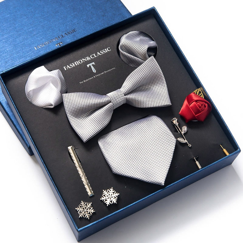 Men Tie Set Luxury Gift Box - Image 1