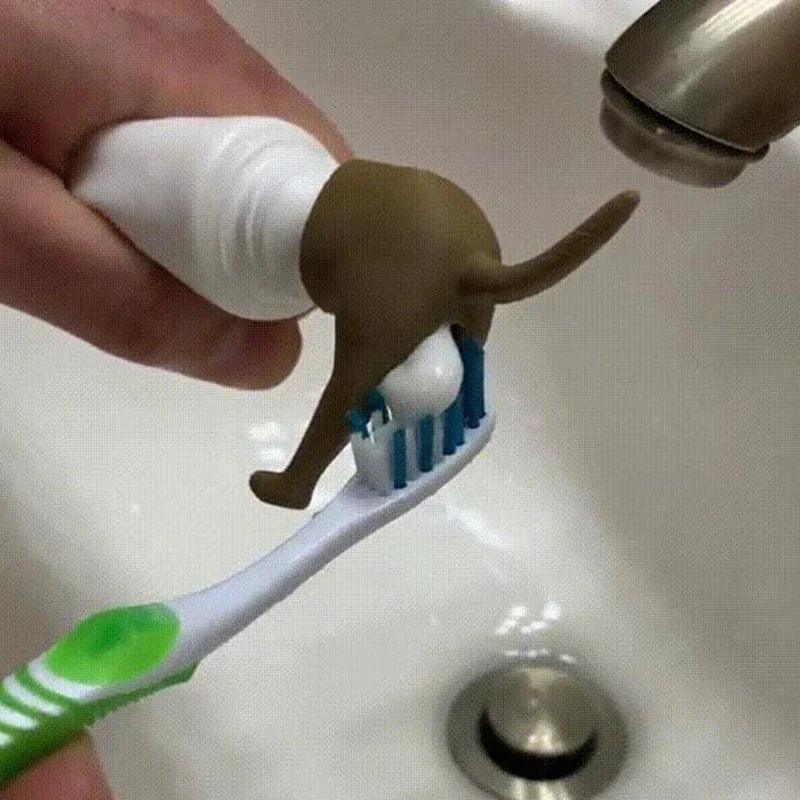 Dog Butt Creative Toothpaste Dispenser - Image 1