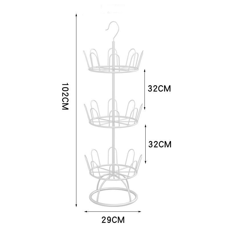 Circular Space Saving Shoe Rack Organizer - Image 5